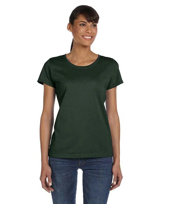Fun and cute L3930R - Fruit of the Loom Ladies 5 oz. HD Cotton™ T-Shirt | Forest Green Fun and cute L3930R - Fruit of the Loom Ladies 5 oz. HD Cotton™ T-Shirt | Forest Green