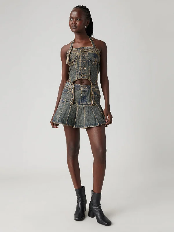 Sports Zipper Style Levi’s® x ADSB Andersson Bell Pleated Skirt