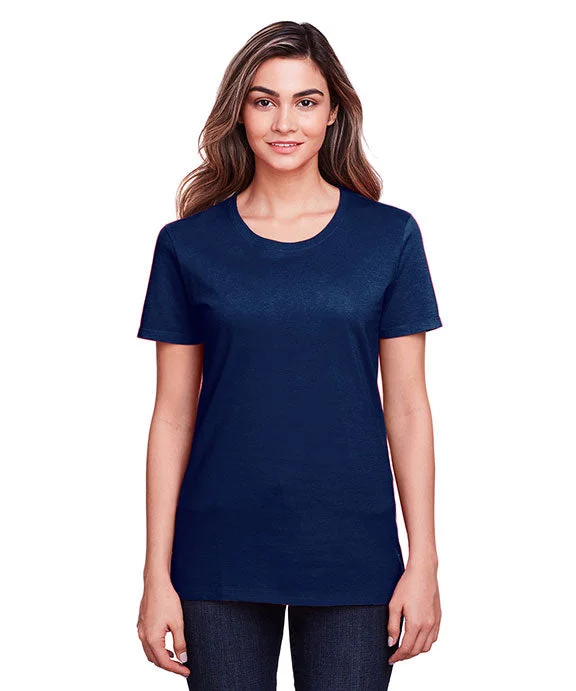 Retro Lace Fabric IC47WR - Fruit of the Loom Ladies ICONIC™ T-Shirt | J Navy