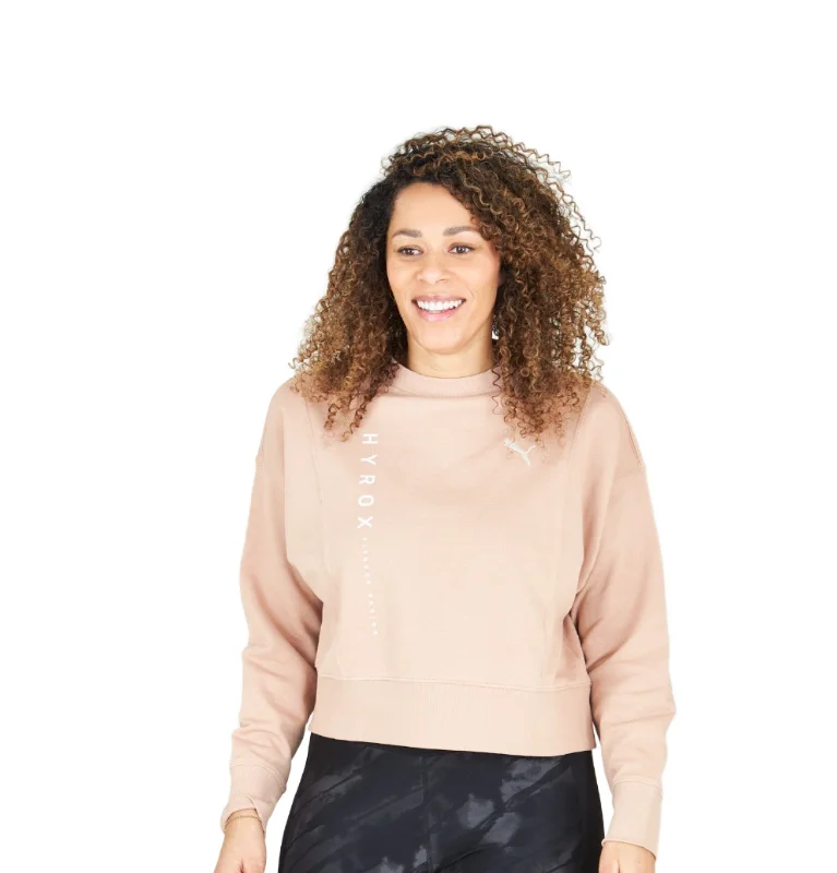 Dressing Tips HYROX|PUMA HER Crew Sweater - Beige