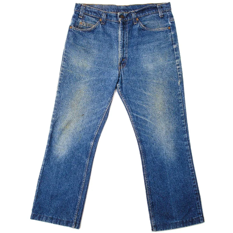 Luxury and fashionable VINTAGE LEVIS 517 JEANS INDIGO 1984-1985 SIZE W35 L28 MADE IN USA Luxury and fashionable VINTAGE LEVIS 517 JEANS INDIGO 1984-1985 SIZE W35 L28 MADE IN USA