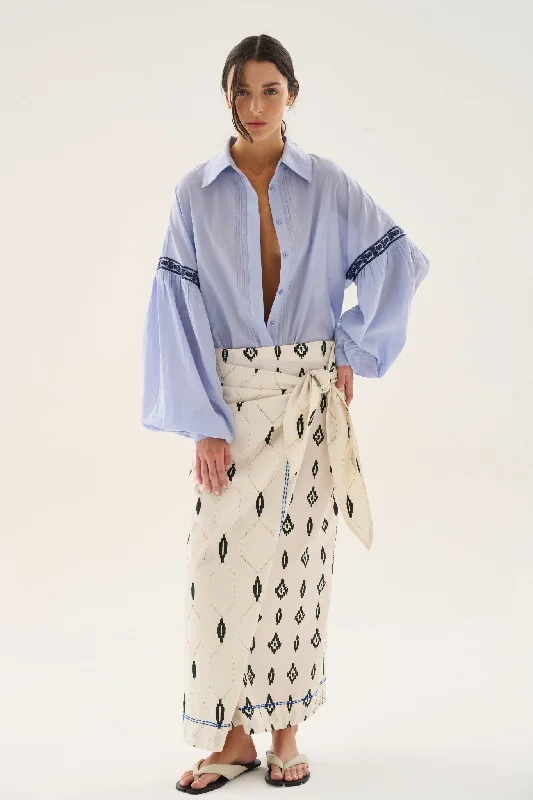 Warm Winter Series Torcuato Claire Midi Skirt