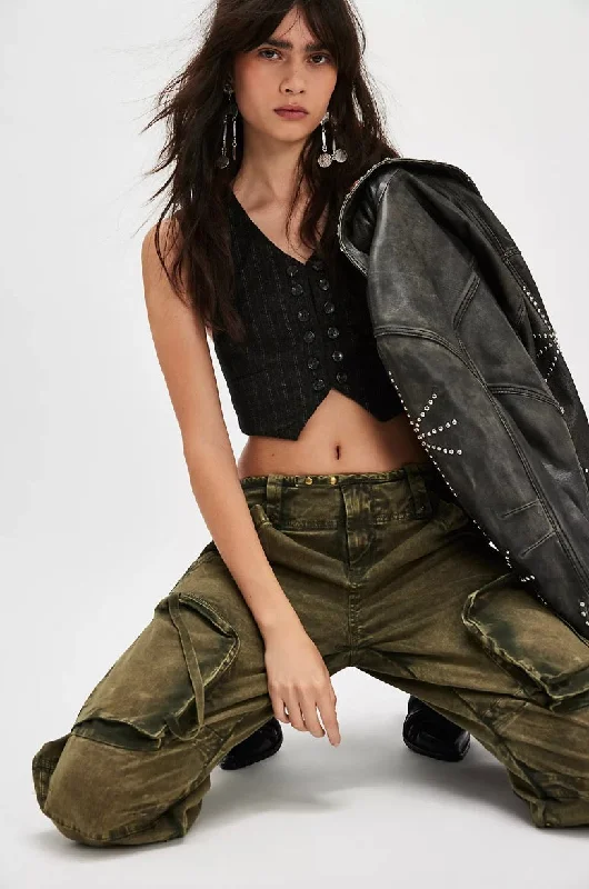 Unique prints Free People - We The Free Can't Compare Slouch Pants