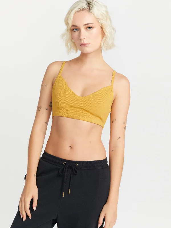 Elegant Design Lived In Bralette - Dijon