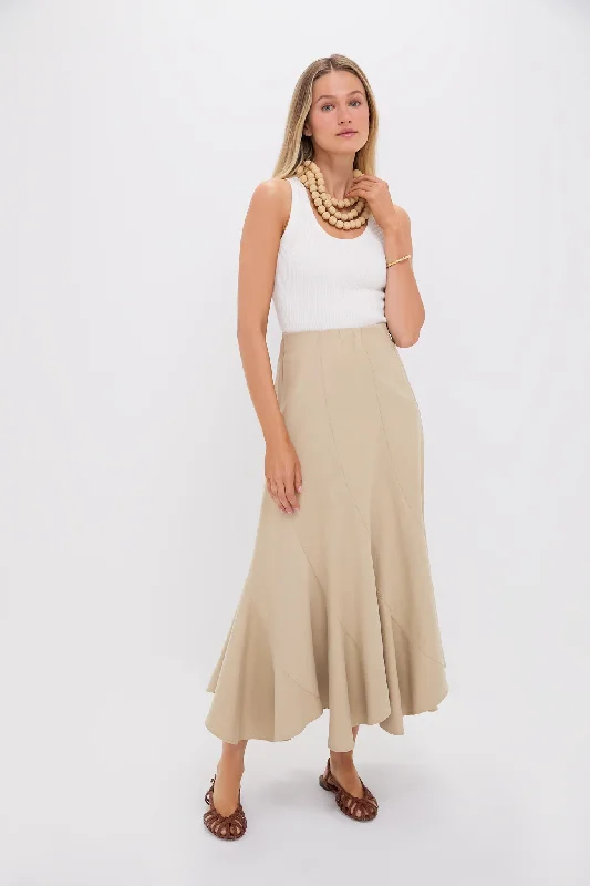 Simple Comfort Fawn Twill Mallory Skirt