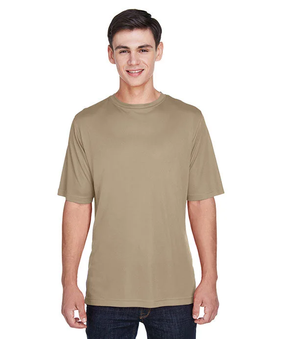 Noble And Elegant TT11 - Team 365 Mens Zone Performance T-Shirt | Desert Khaki