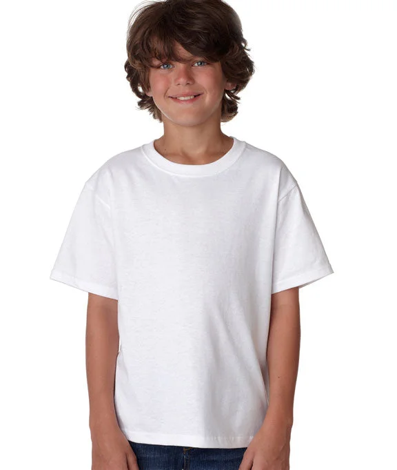 British Fashion 3930B - Fruit of the Loom Youth 100% Heavy Cotton HD® T-Shirt | White British Fashion 3930B - Fruit of the Loom Youth 100% Heavy Cotton HD® T-Shirt | White