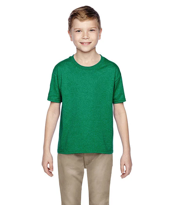 Elegant Tailoring 3930B - Fruit of the Loom Youth 100% Heavy Cotton HD® T-Shirt | Retro Heather Green Elegant Tailoring 3930B - Fruit of the Loom Youth 100% Heavy Cotton HD® T-Shirt | Retro Heather Green