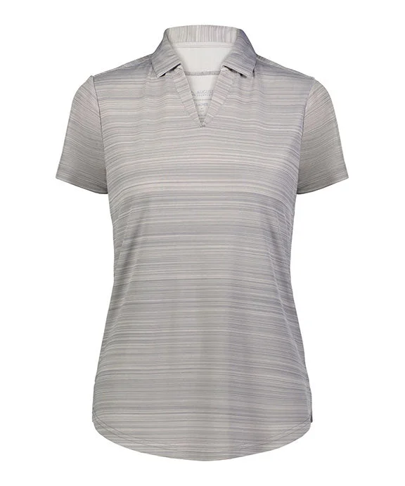 Stylish Ease 7002AG - Augusta Sportswear Ladies Pursuit Polo Shirt | Athletic Grey
