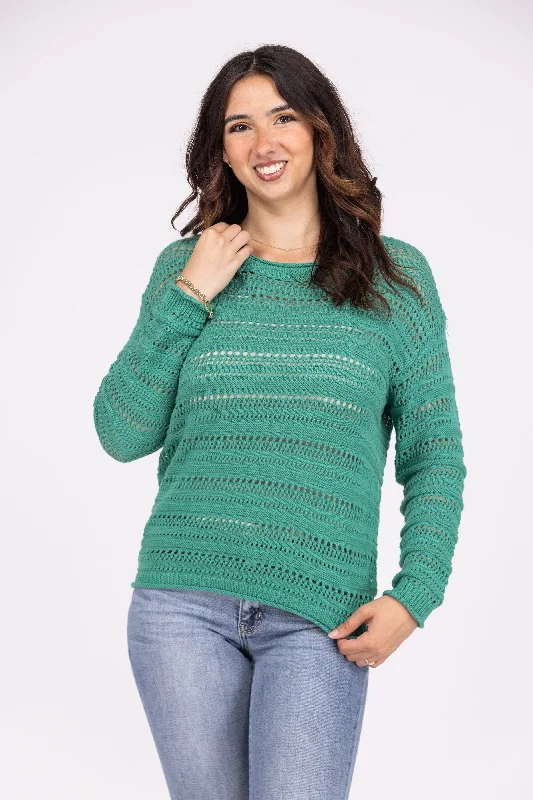 High-end Sense In the Palm of my Hand Women's Curled Hem Sweater
