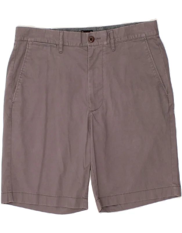 Noble Temperament J. CREW Womens Chino Shorts W31 Medium  Grey Cotton