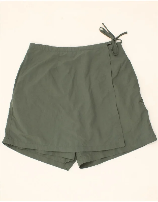 Design Trend THE NORTH FACE Womens Casual Shorts US 12 Large W30  Green Nylon