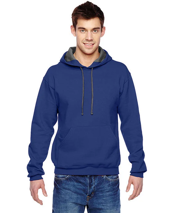 Street Personality Style SF76R - Fruit of the Loom Adult SofSpun® Hooded Sweatshirt | Admiral Blue Street Personality Style SF76R - Fruit of the Loom Adult SofSpun® Hooded Sweatshirt | Admiral Blue