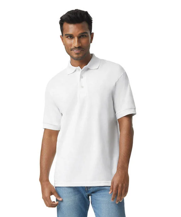Luxury Fashion G8800 - Gildan DryBlend® Adult Jersey Polo Shirt | White