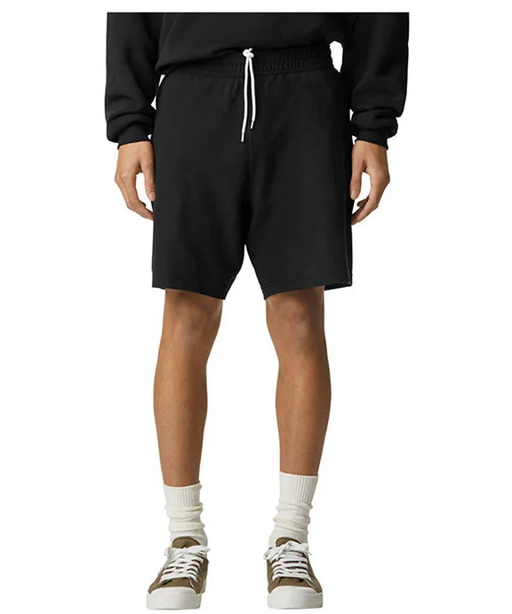 Street Casual Style 2PQ - American Apparel Unisex Pique Gym Shorts | Black