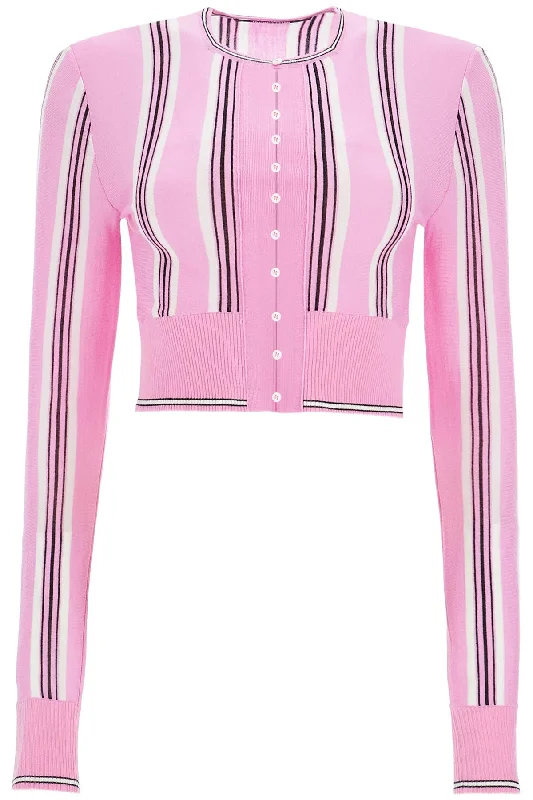 Celebrity Style Jacquemus Women's 'Cropped Beach Cardigan'