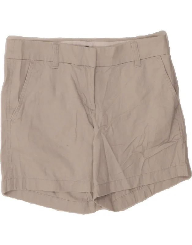 Exclusive Customization J. CREW Womens Chino Shorts US 2 XS W30  Grey Cotton