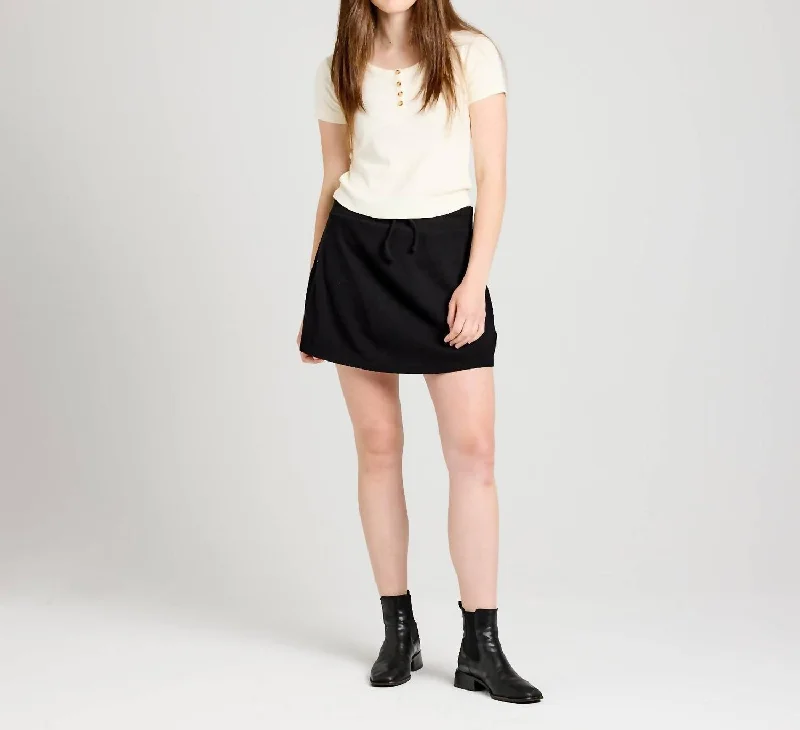 Soft Wear Bree Skort In Black