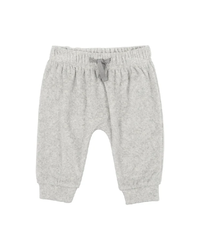 High Street Series Bebe Llama Velour Pants - Cream Marle (Size 000-2)