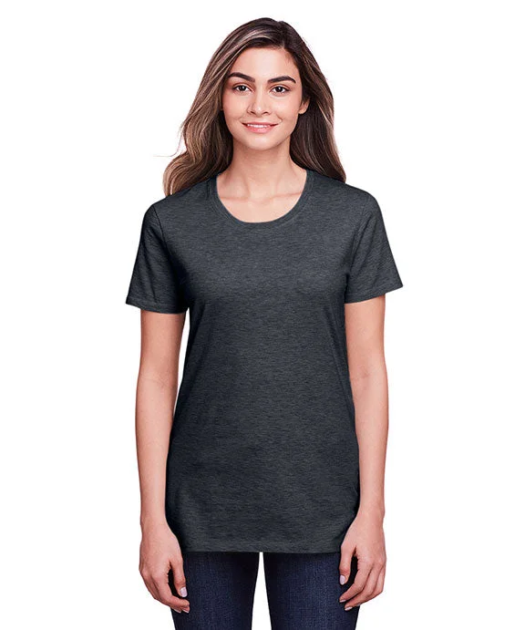 Literary Style IC47WR - Fruit of the Loom Ladies ICONIC™ T-Shirt | Black Ink Heather Literary Style IC47WR - Fruit of the Loom Ladies ICONIC™ T-Shirt | Black Ink Heather