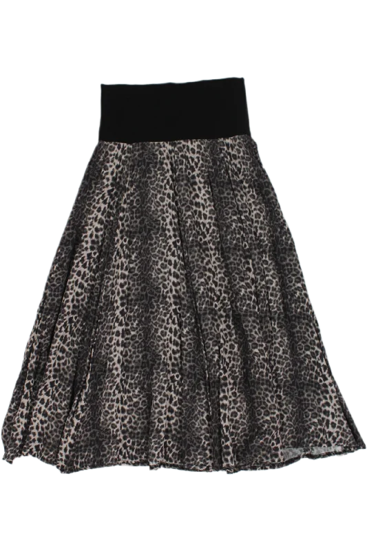 French Style Briarwood - Leopard Midi