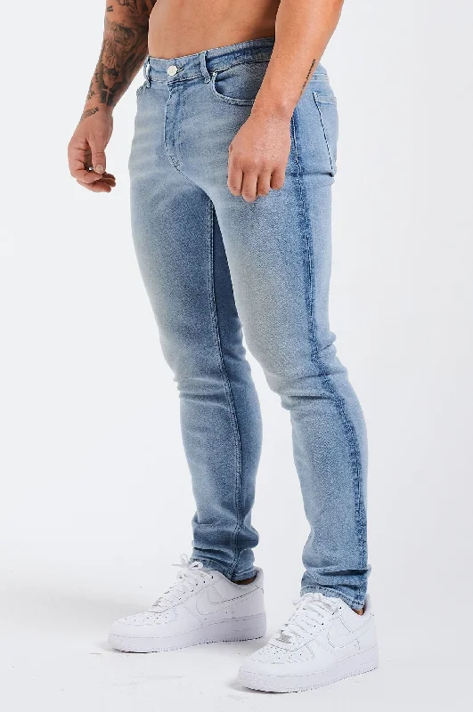 Effortless Elegance SLIM FIT JEANS 2.0 - SANDY BLUE