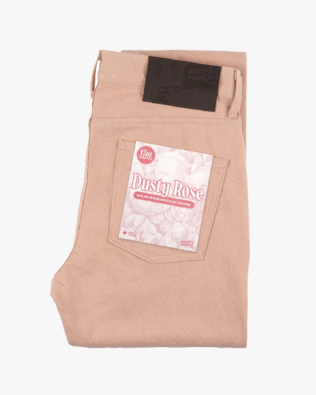 Fashion Elements Naked & Famous Denim Classic Straight Womens Jeans - Dusty Rose Denim Fashion Elements Naked & Famous Denim Classic Straight Womens Jeans - Dusty Rose Denim