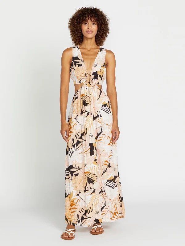Fashionable sports Lets Luau Dress - Vintage Black