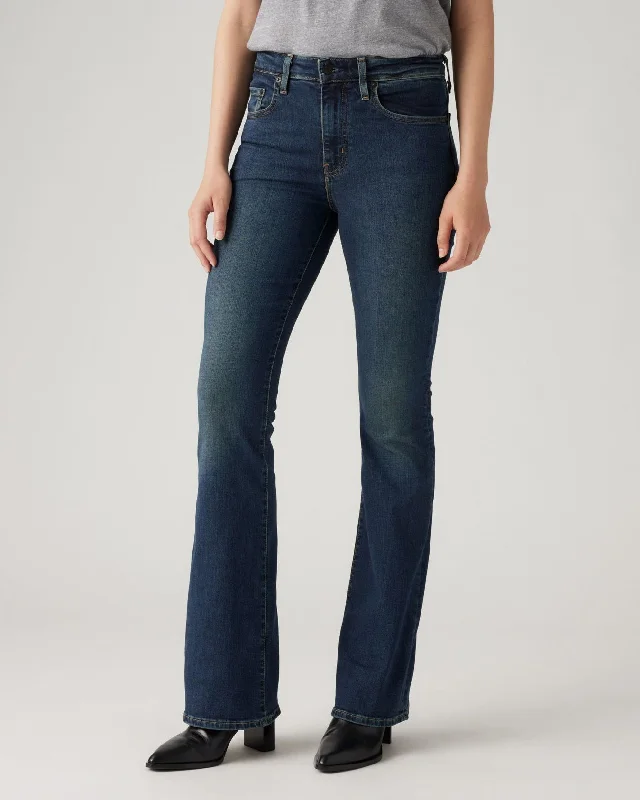 Unique Design Levi's® Womens 726 High Rise Flare Jeans - Blue Swell