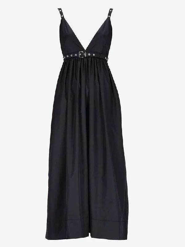 Boutique style Duchesse nylon strap dress