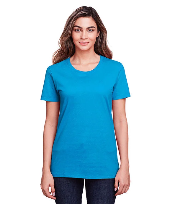 Retro Skirt Design IC47WR - Fruit of the Loom Ladies ICONIC™ T-Shirt | Pacific Blue Retro Skirt Design IC47WR - Fruit of the Loom Ladies ICONIC™ T-Shirt | Pacific Blue