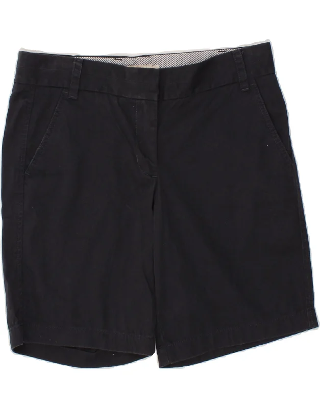 Ethnic Style J. CREW Womens Chino Shorts US 8 Medium W30  Navy Blue Cotton