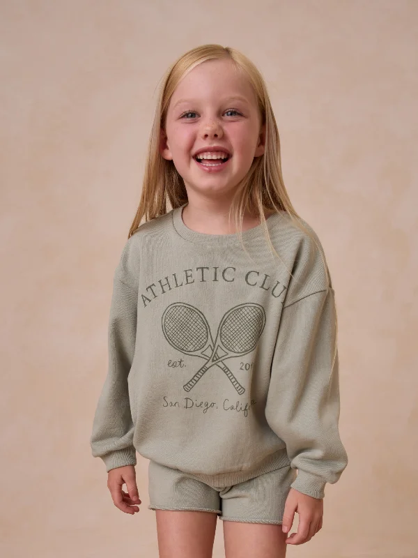 Classic Design Rylee & Cru Legend Sweatshirt, Athletic Club