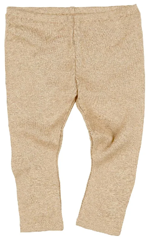 Cozy Dress Toshi Dreamtime Organic Tights in Camel (Size 00-2)