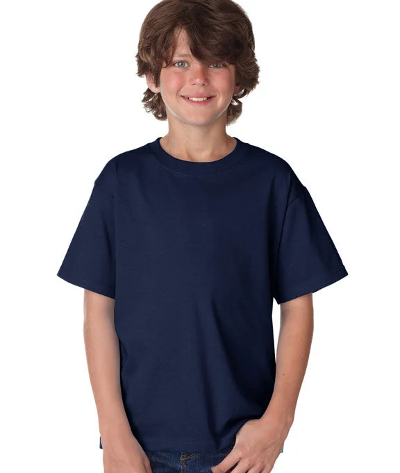 Carefree Style 3930B - Fruit of the Loom Youth 100% Heavy Cotton HD® T-Shirt | J Navy Carefree Style 3930B - Fruit of the Loom Youth 100% Heavy Cotton HD® T-Shirt | J Navy