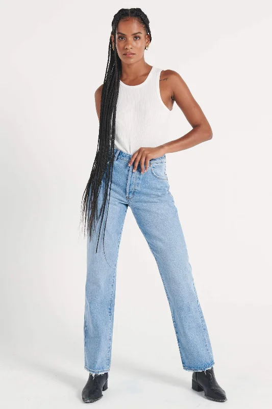 Comfy Chic Rollas - Classic Straight | 90s Blue