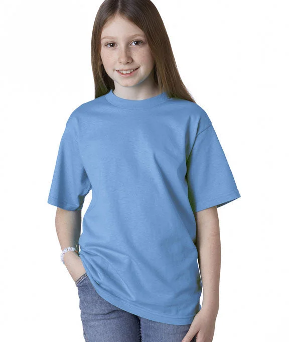 Noble And Elegant 3930B - Fruit of the Loom Youth 100% Heavy Cotton HD® T-Shirt | Columbia Blue Noble And Elegant 3930B - Fruit of the Loom Youth 100% Heavy Cotton HD® T-Shirt | Columbia Blue