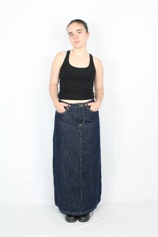 Modern Tailoring Moochi - Denim Maxi Skirt
