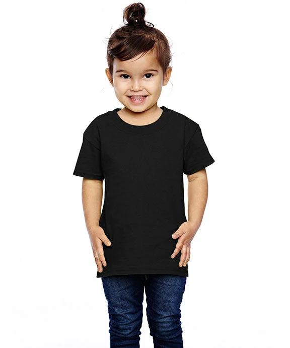 Independent design T3930 - Fruit of the Loom Toddler HD Cotton™ T-Shirt | Black