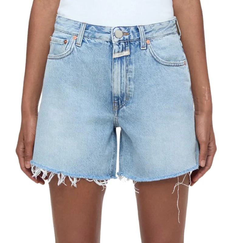 Autumn Selection Janey Shorts In Light Blue