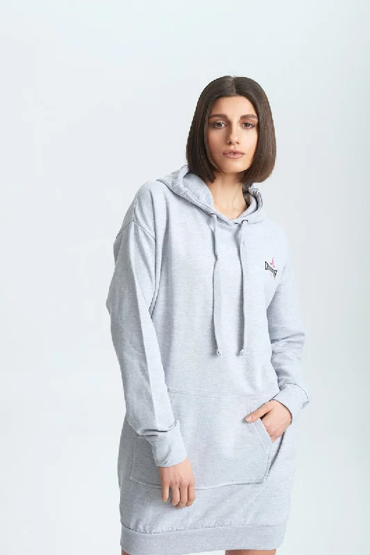Eye-catching Personality Hoodie Dress