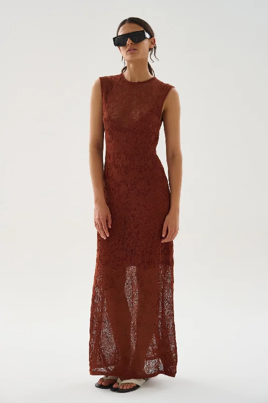 Mid-length Style Cervantes Leah Long Dress