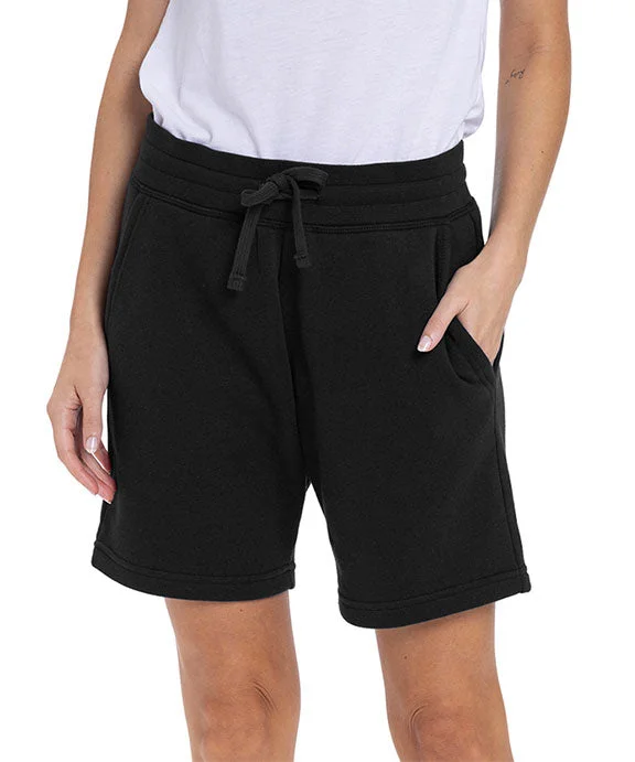 Comfortable down 9903 - Next Level Unisex Fleece Sweatshorts | Black