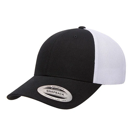 Elegant and noble 6601T - Yupoong Classics® Low Profile 2-Tone Trucker Cap | Black/White Elegant and noble 6601T - Yupoong Classics® Low Profile 2-Tone Trucker Cap | Black/White