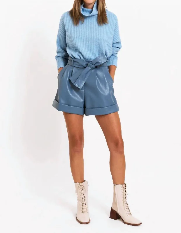Classic Color Everly Sweater In Sky