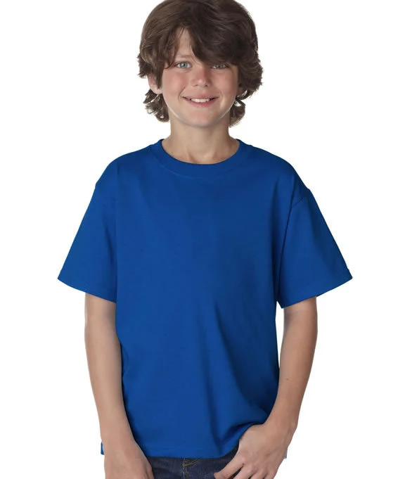 Unique Design 3930B - Fruit of the Loom Youth 100% Heavy Cotton HD® T-Shirt | Royal