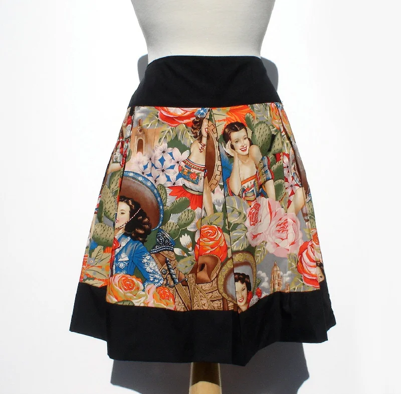 Personality Publicity "Riding Shotgun" Mexican Senoritas Skirt #S-RS721