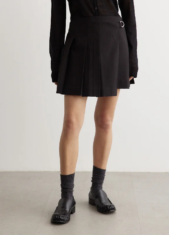 Quality Tailoring Moonlight Pleated Skirt