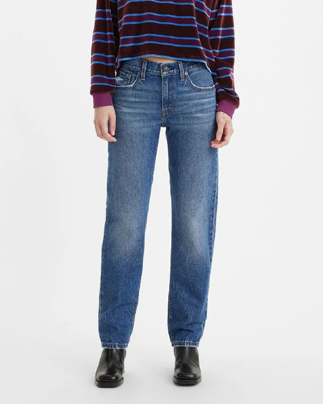 Knowledge And Elegance Levi's® Womens Middy Straight Jeans - Idle Time