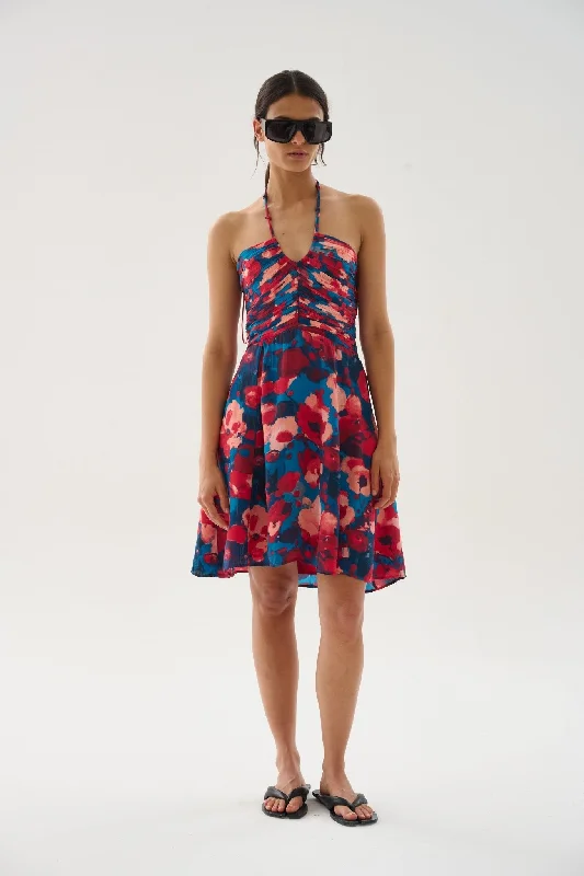 Hooded design Liniers Tori Short Dress